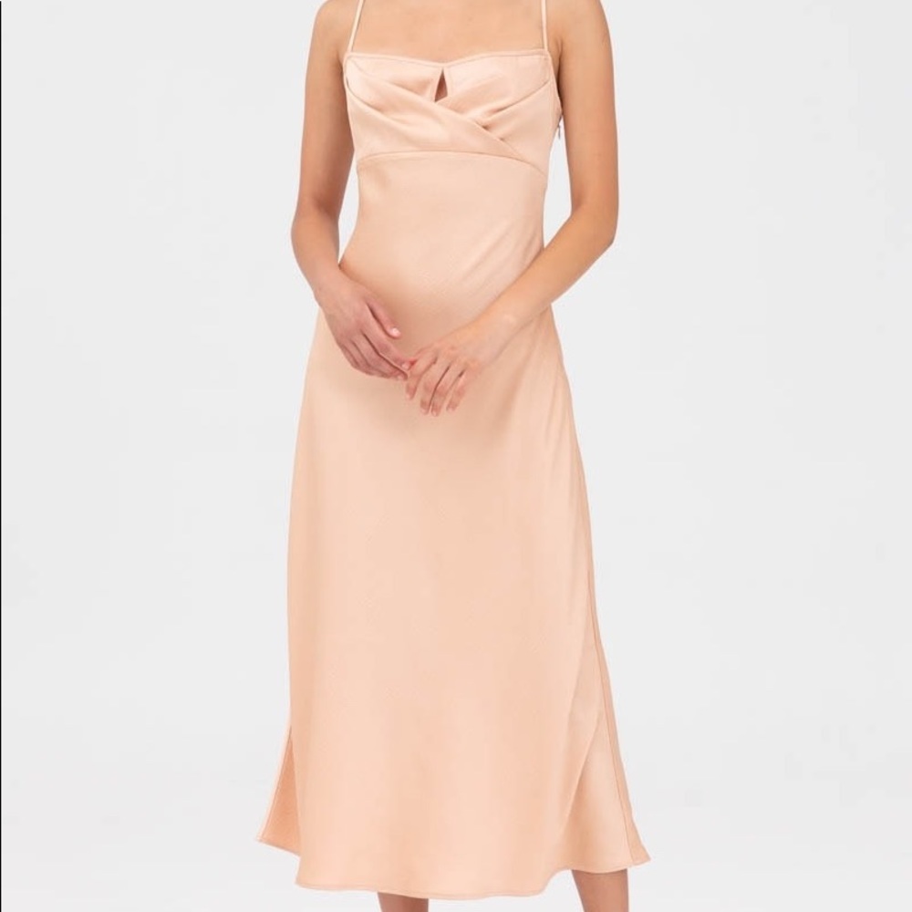 NWT C/meo collective By my side midi dress 10 (US XL)